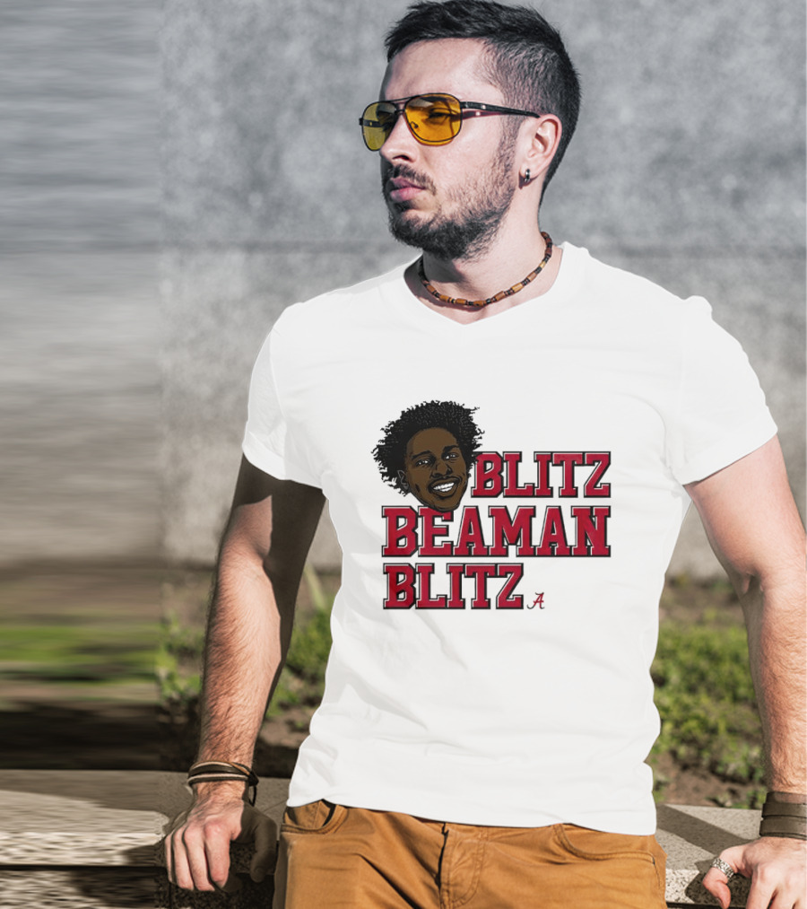 Alabama Crimson Tide Blitz Beaman Blitz Jeremiah Beaman T-Shirt