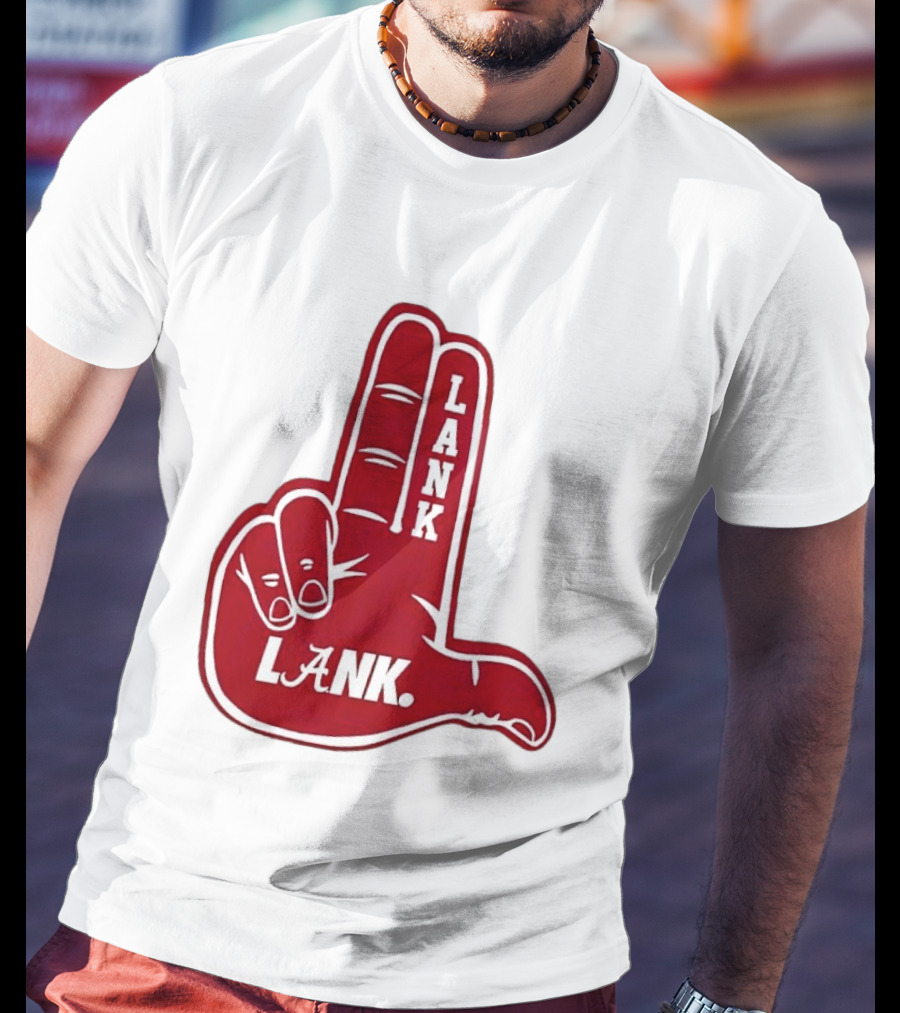 Alabama Crimson Tide Lank Hand Gesture T-Shirt