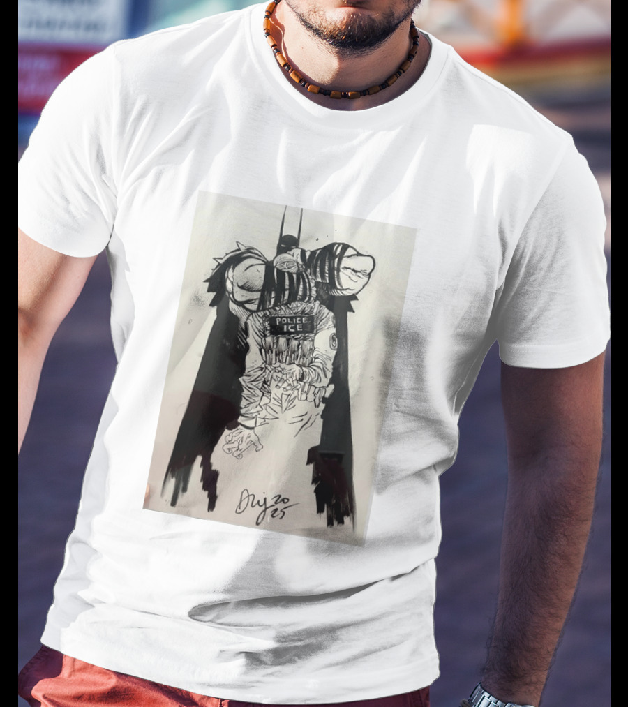 Awesome Absolute Batman Police ICE Daniel Warren Johnson DC Comics 2025 T-Shirt