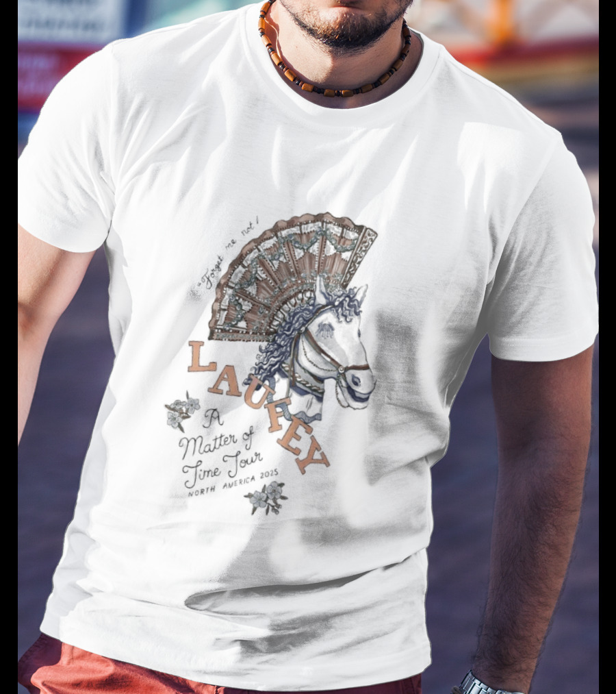 Awesome Laufey A Matter Of Time Horse Tour 2025 T-Shirt