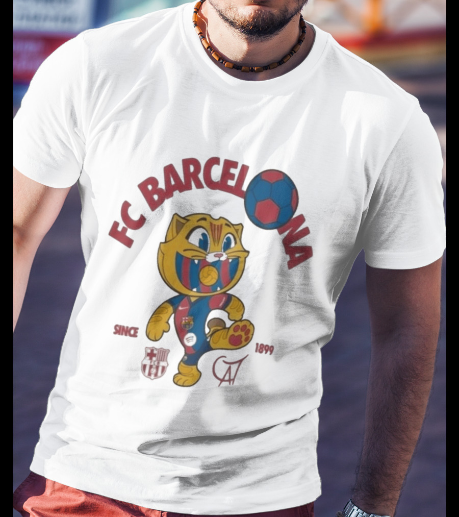 FC Barcelona Cat Since 1899 T-Shirt