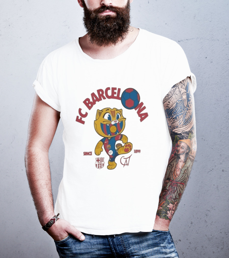 FC Barcelona Cat Since 1899 T-Shirt