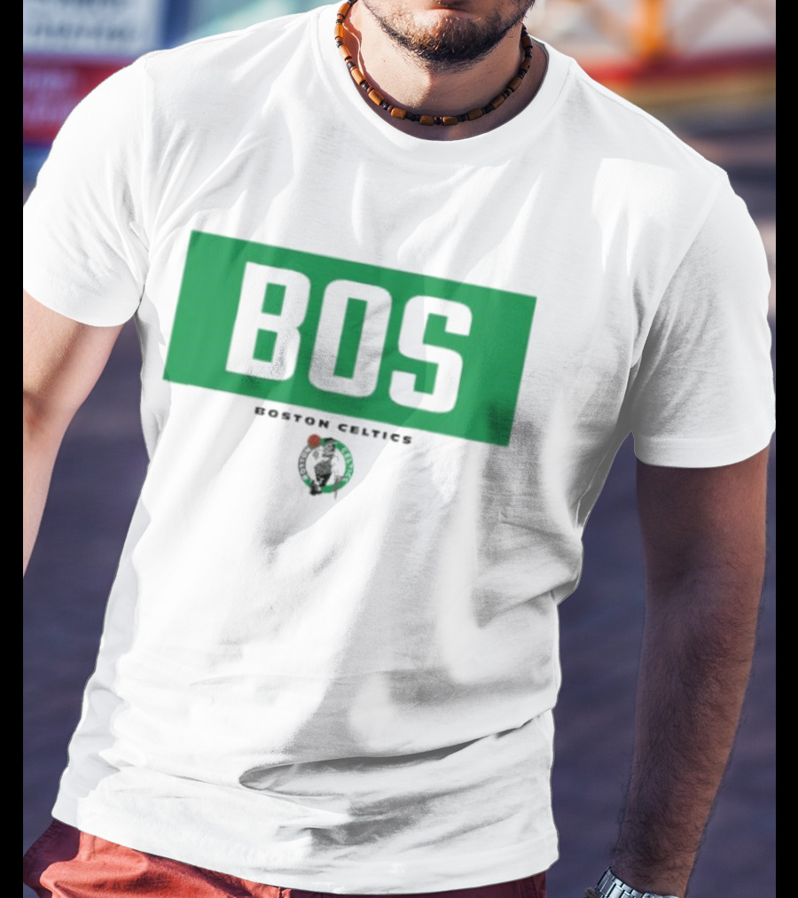 Boston Celtics BOS Crossbar NBA Basketball T-Shirt