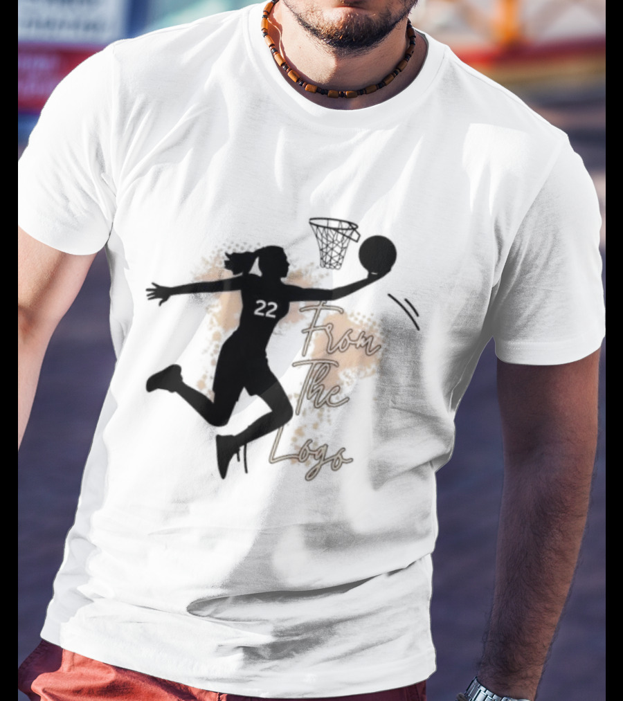 Caitlin Clark 22 Basketball From The T-Shirt