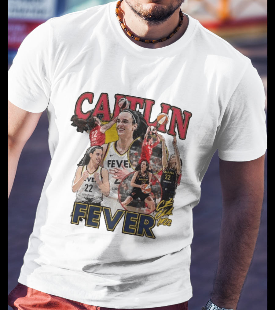 Caitlin Clark 22 Indiana Fever WNBPA T-Shirt