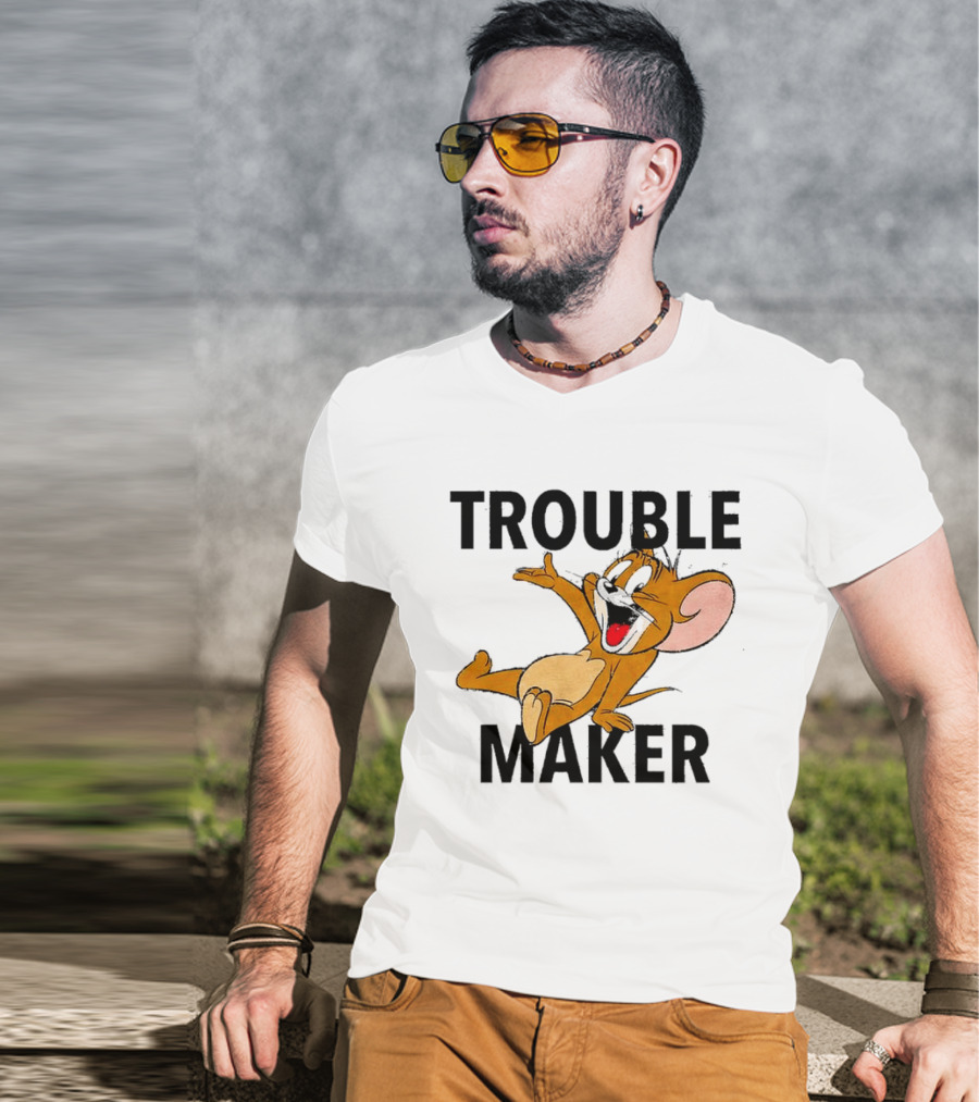 Jerry Mouse Trouble Maker T-Shirt