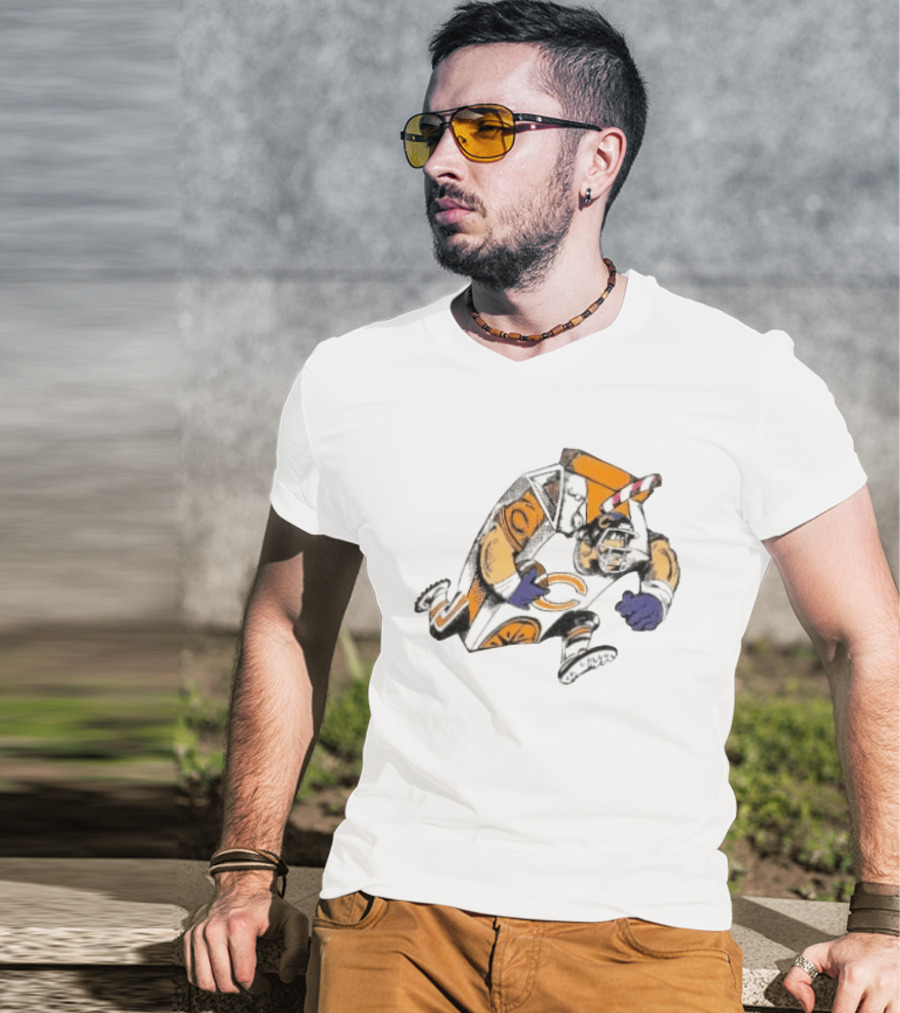 Juiceman Lyrical Lemonade Chicago Bears Collaboration 2025 T-Shirt