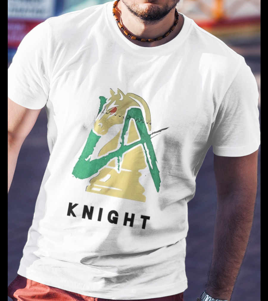 LA Knight WWE Horse Knight Chess Piece T-Shirt