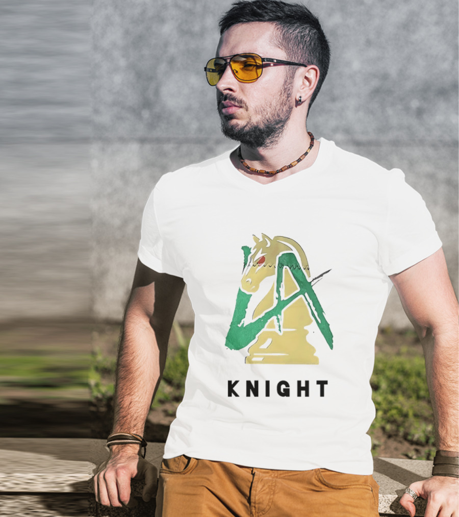 LA Knight WWE Horse Knight Chess Piece T-Shirt