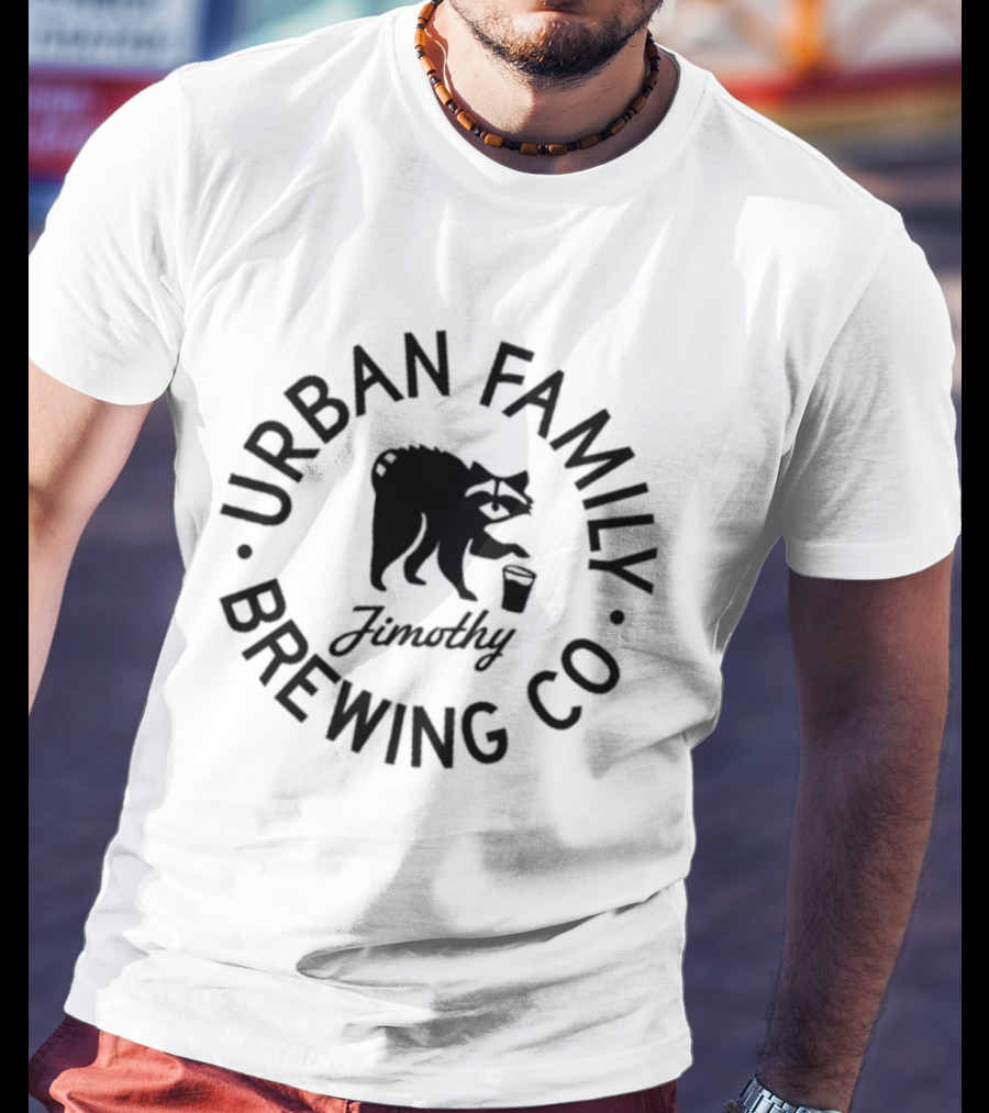 Urban Family Brewing Co Jimothy Raccoon T-Shirt