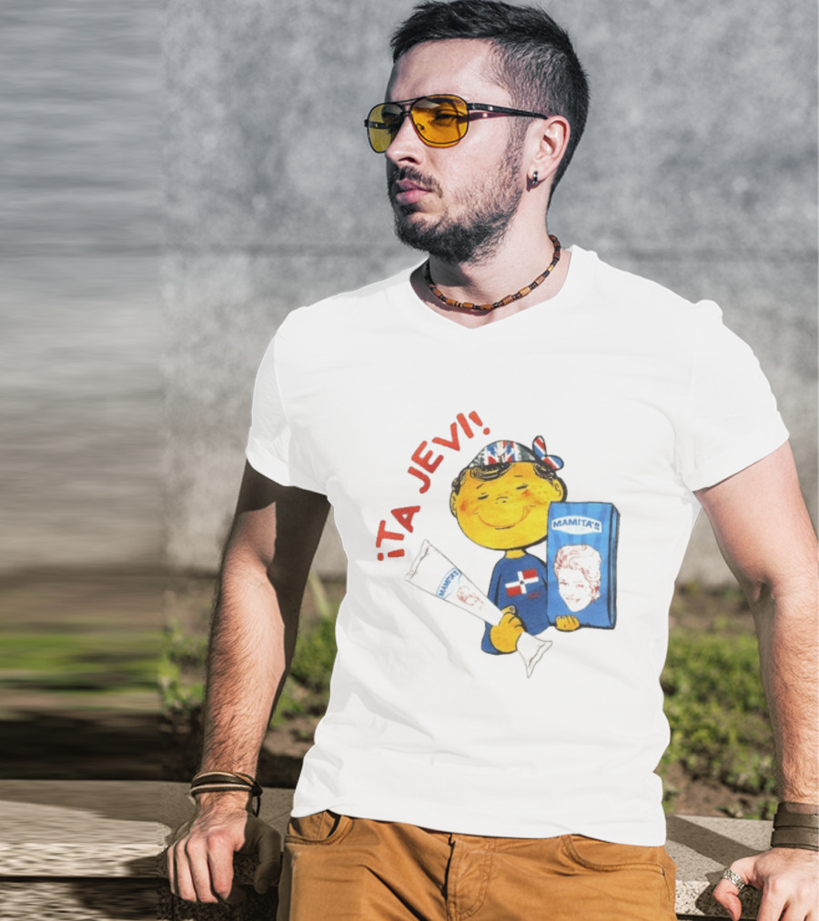 ¡Ta Jevi! Mamita's Ice Cream Dominican Packaging T-Shirt
