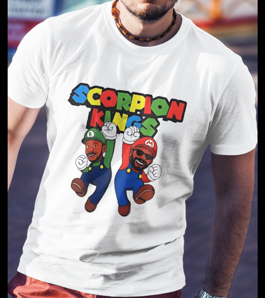 Scorpion Kings Kabza De Small And DJ Maphorisa Mario T-Shirt
