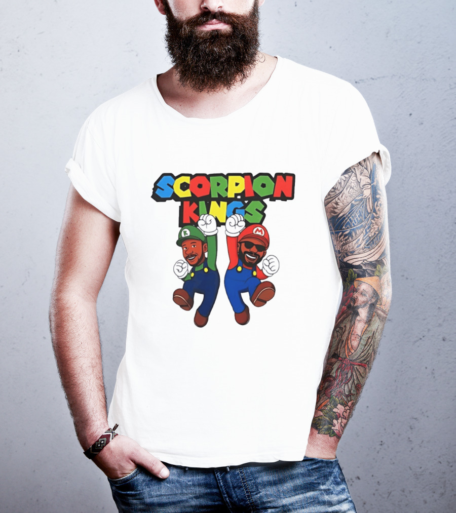 Scorpion Kings Kabza De Small And DJ Maphorisa Mario T-Shirt