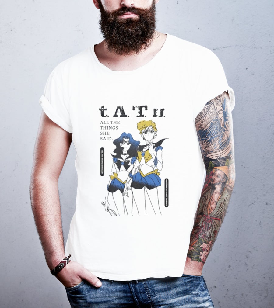 T.A.T.u. All The Things She Said Sailor Senshi T-Shirt