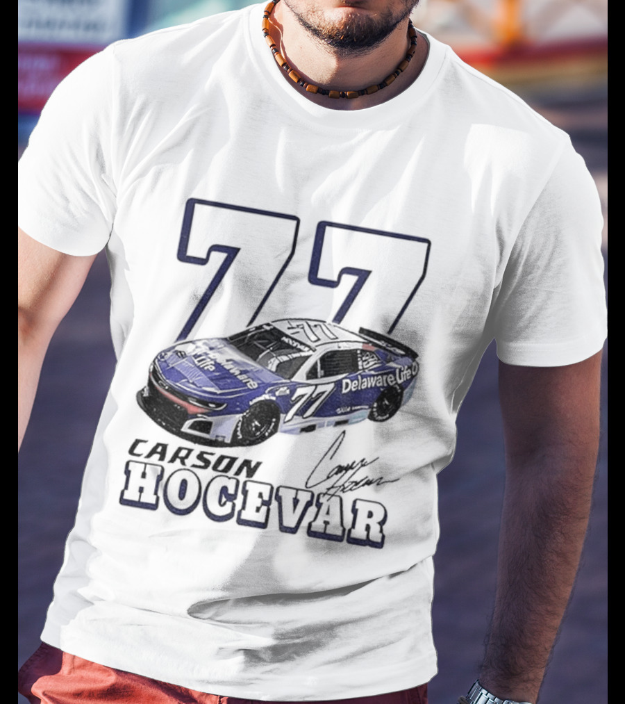 77 Carson Hocevar Nascar Racing Car T-Shirt
