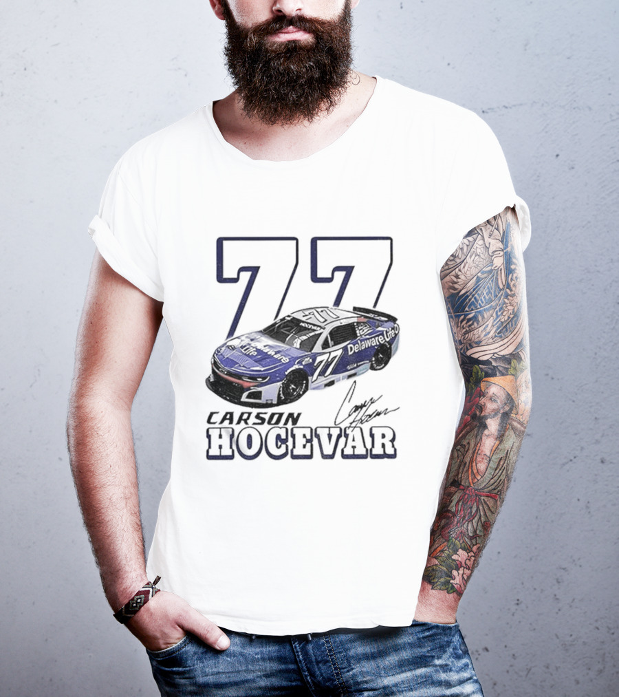77 Carson Hocevar Nascar Racing Car T-Shirt