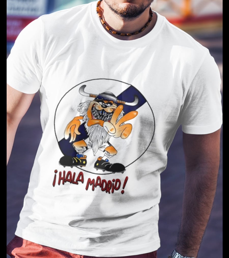 Viking Hala Madrid Real Madrid Club De Futbol Fan T-Shirt