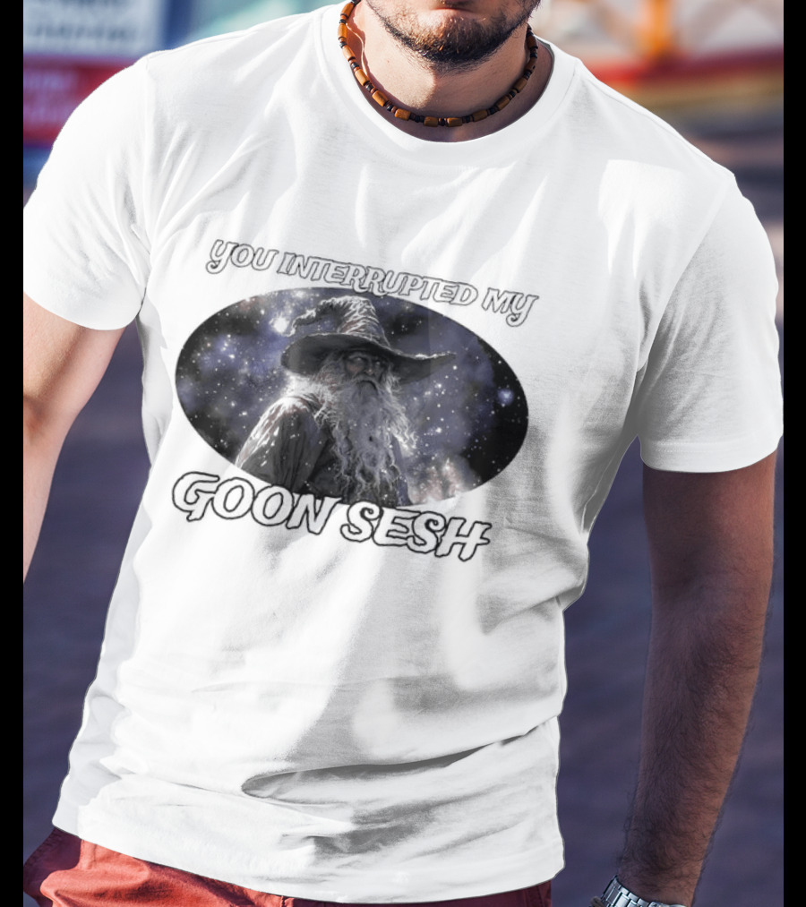 You Interrupted My Goon Sesh Wizard T-Shirt