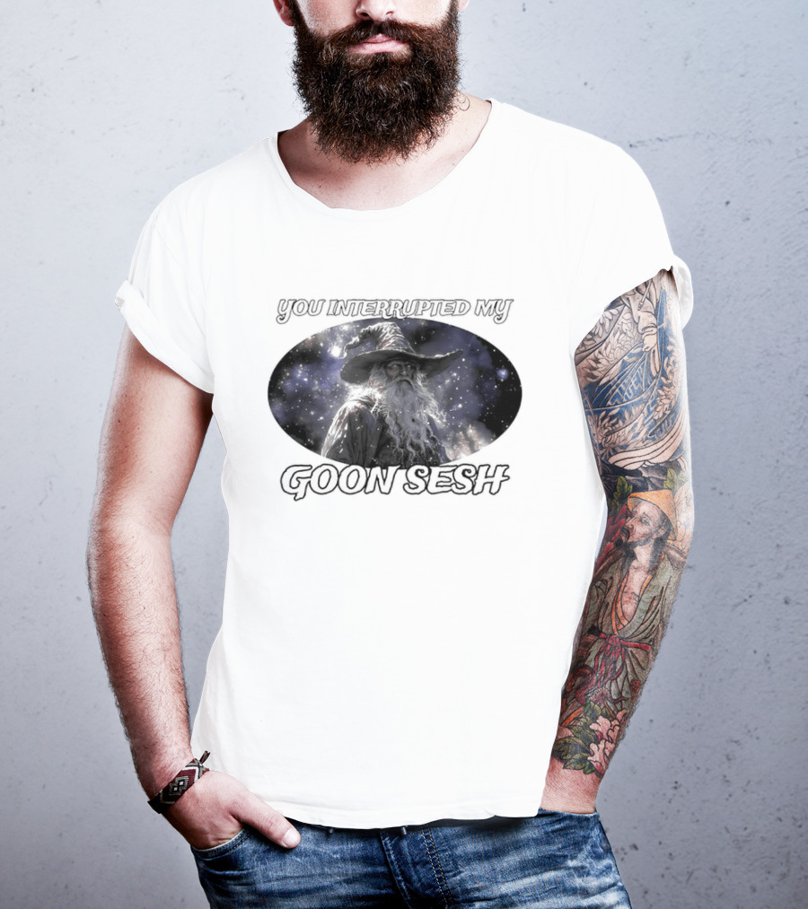 You Interrupted My Goon Sesh Wizard T-Shirt