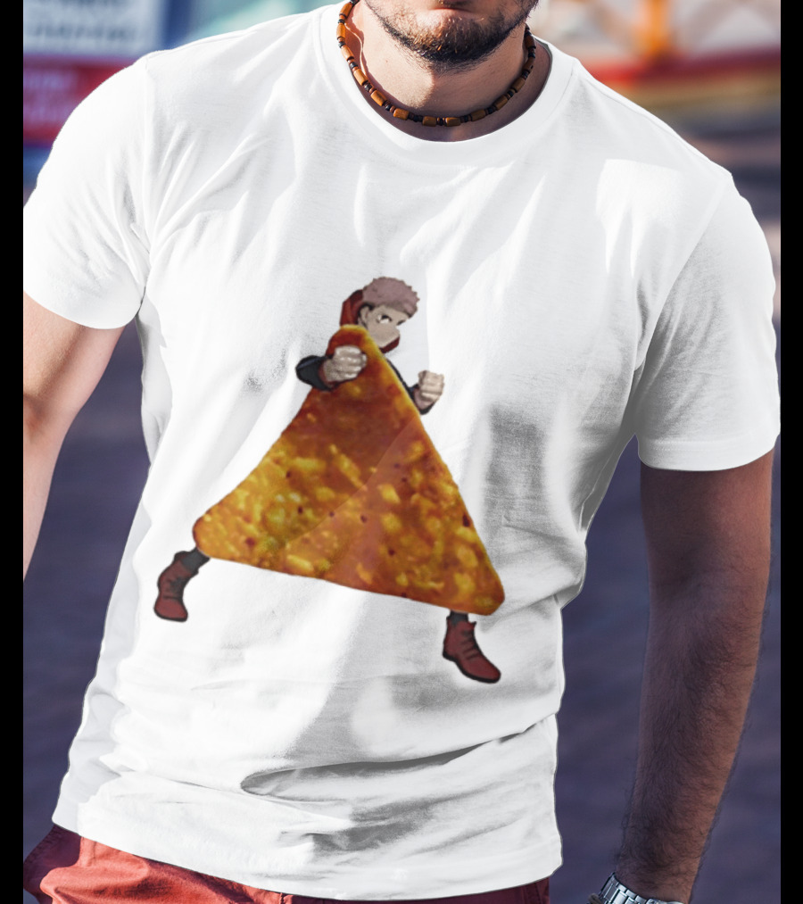 Yuji Itadori Dorito Jujutsu Kaisen Anime T-Shirt