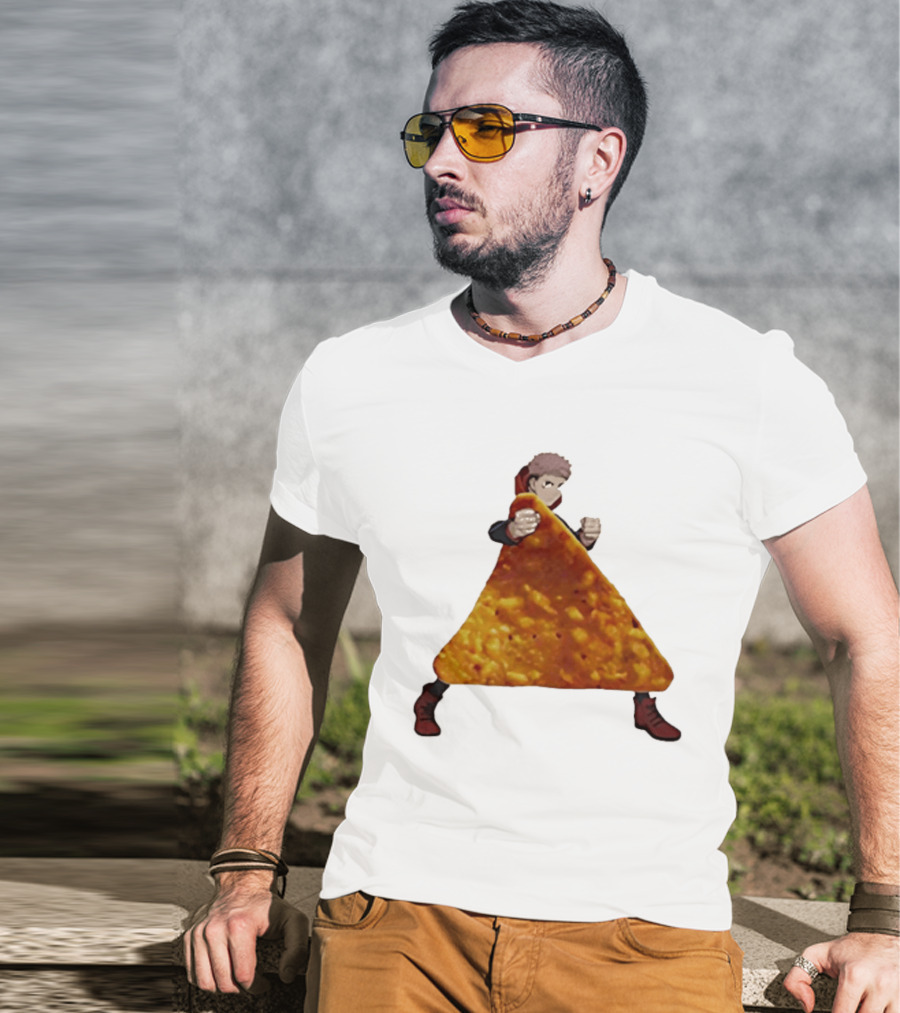 Yuji Itadori Dorito Jujutsu Kaisen Anime T-Shirt