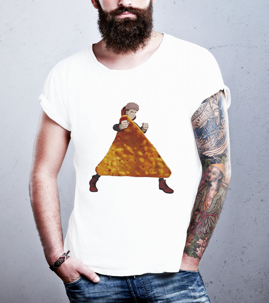 Yuji Itadori Dorito Jujutsu Kaisen Anime T-Shirt