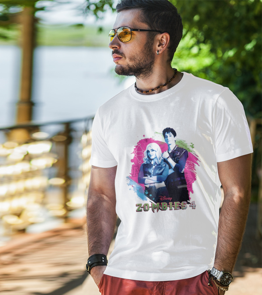 Zed And Addison Disney Zombies 4 Dawn Of The Vampires Movie T-Shirt
