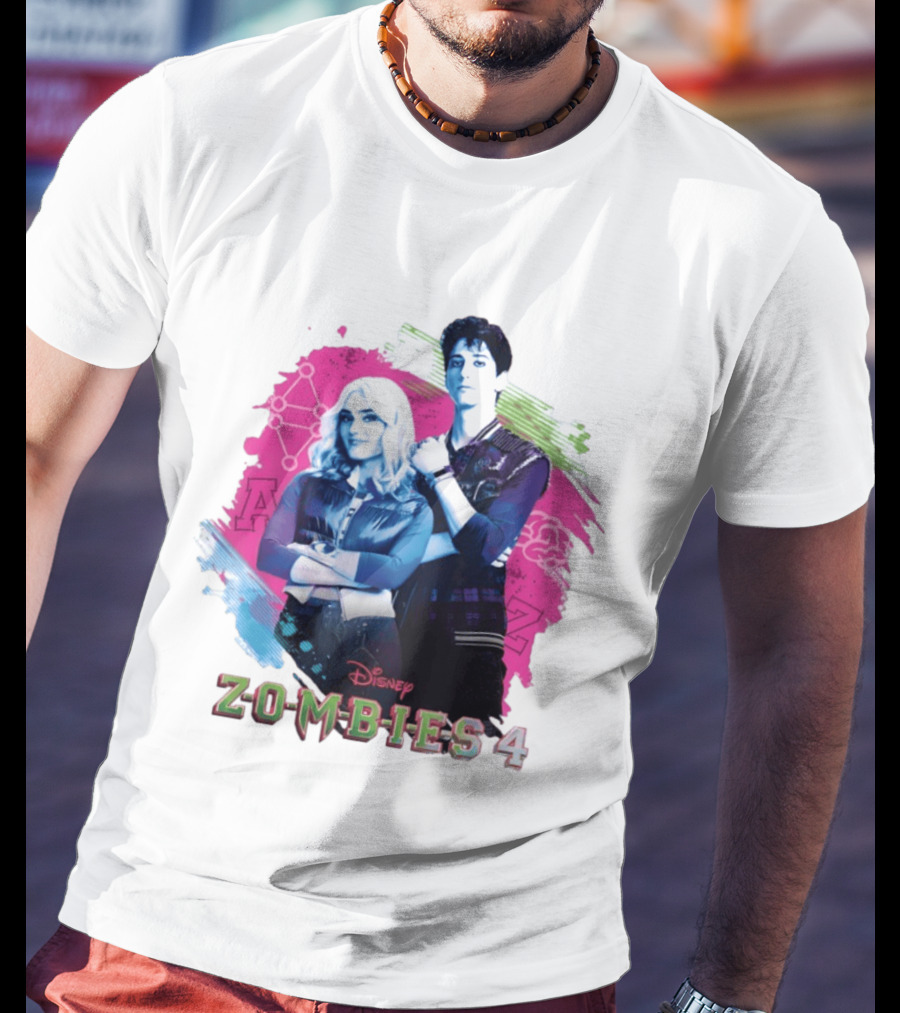 Zed And Addison Disney Zombies 4 Dawn Of The Vampires Movie T-Shirt