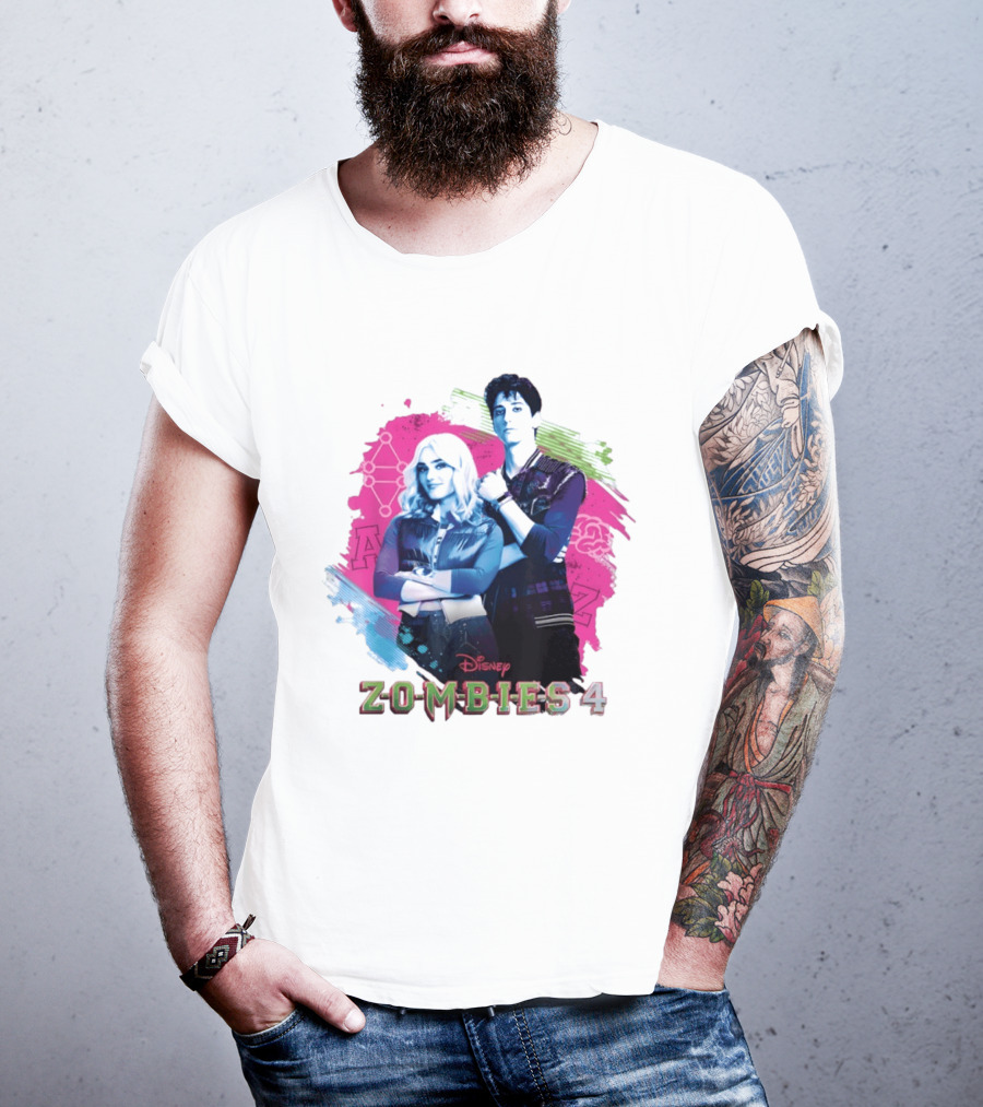 Zed And Addison Disney Zombies 4 Dawn Of The Vampires Movie T-Shirt