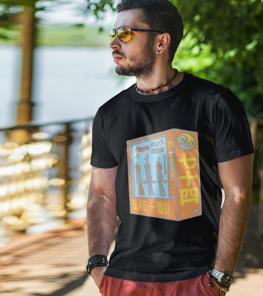 Vending Machine 74 Seven Four 5.45 Ichiban T-Shirt