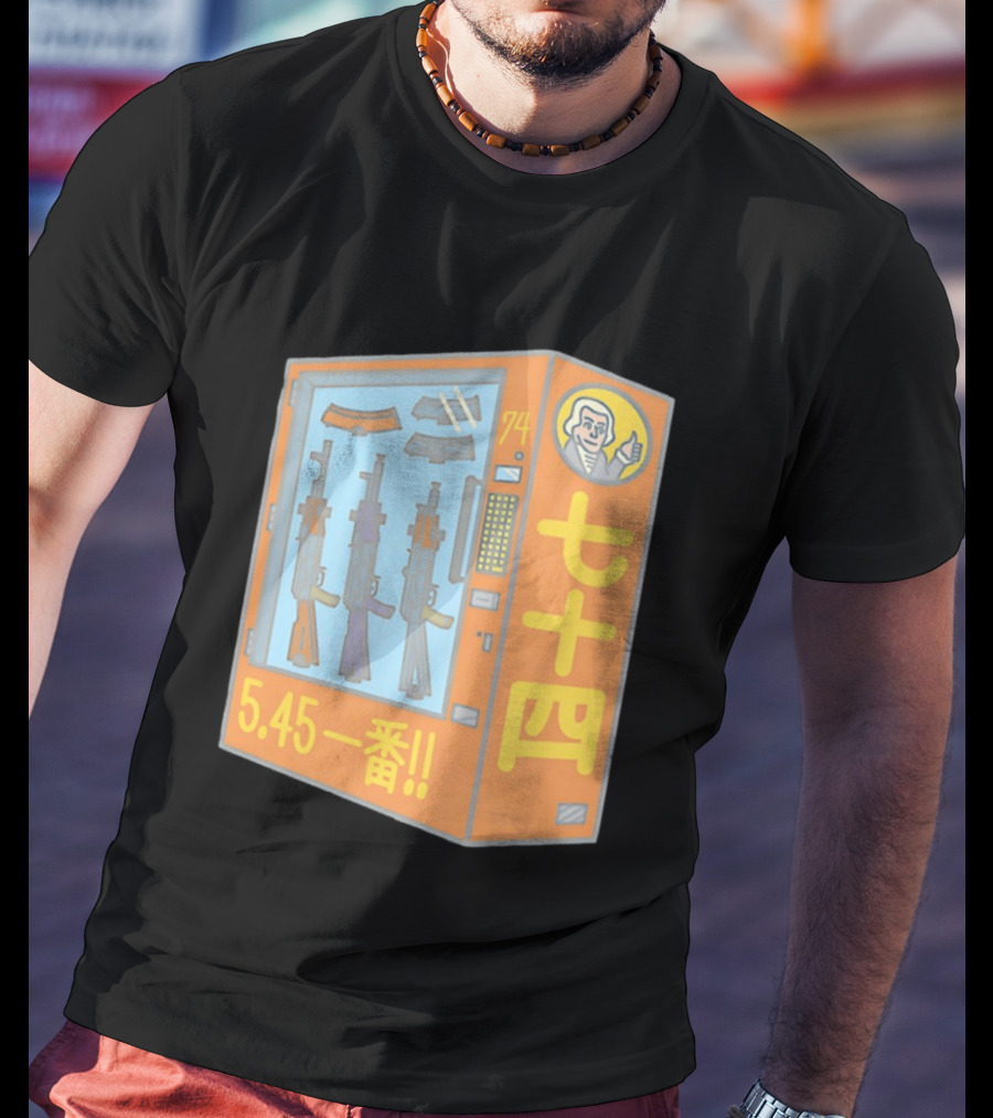 Vending Machine 74 Seven Four 5.45 Ichiban T-Shirt
