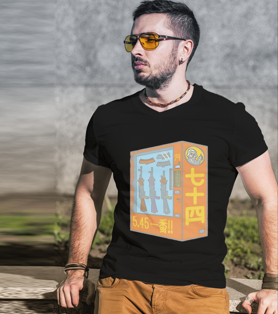 Vending Machine 74 Seven Four 5.45 Ichiban T-Shirt