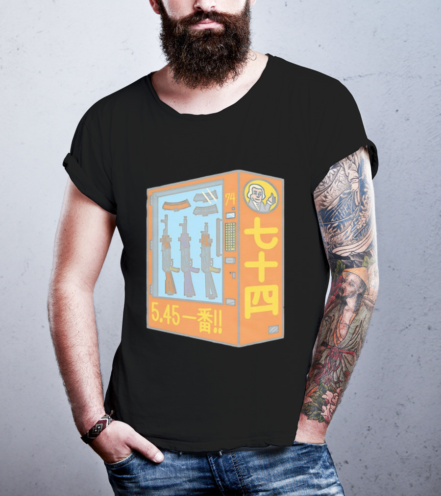 Vending Machine 74 Seven Four 5.45 Ichiban T-Shirt