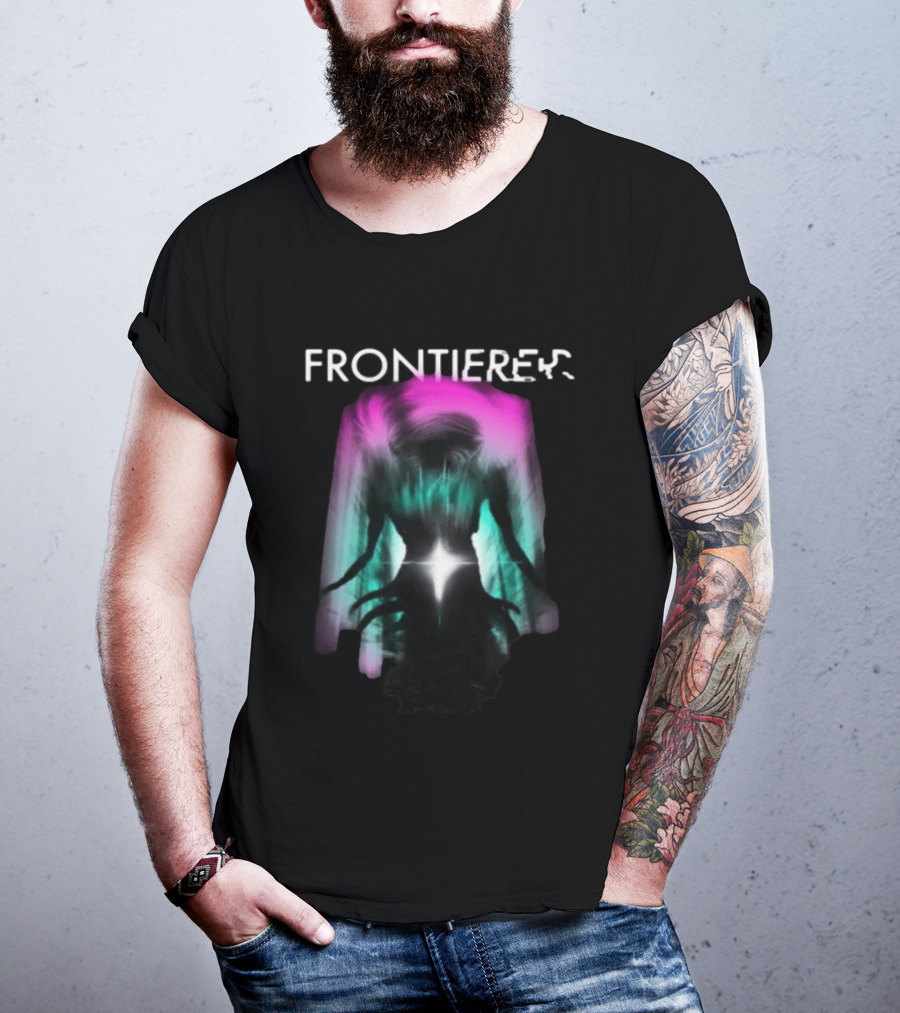 Indiemerchstore Frontierer Venom Taster Eerie Silhouette Optical Illusion T-Shirt