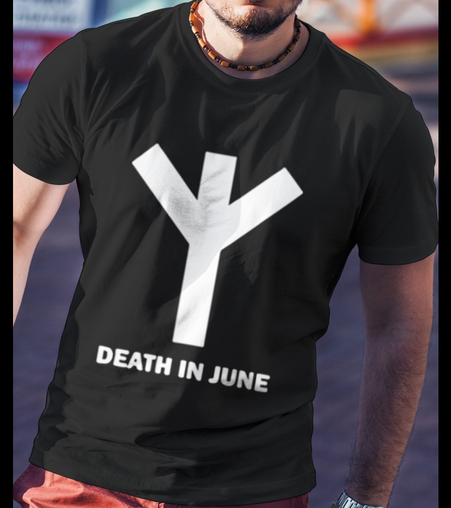 Death In June Neofolk Symbol Douglas Pearce T-Shirt
