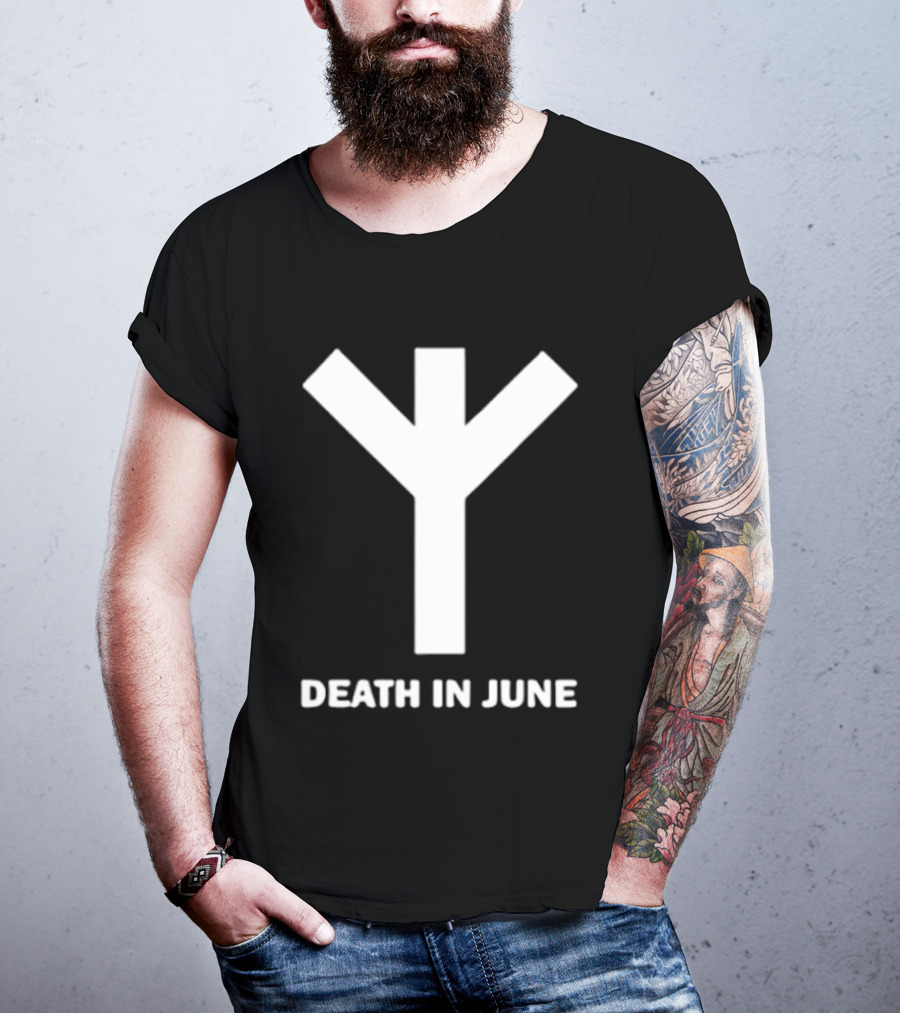 Death In June Neofolk Symbol Douglas Pearce T-Shirt