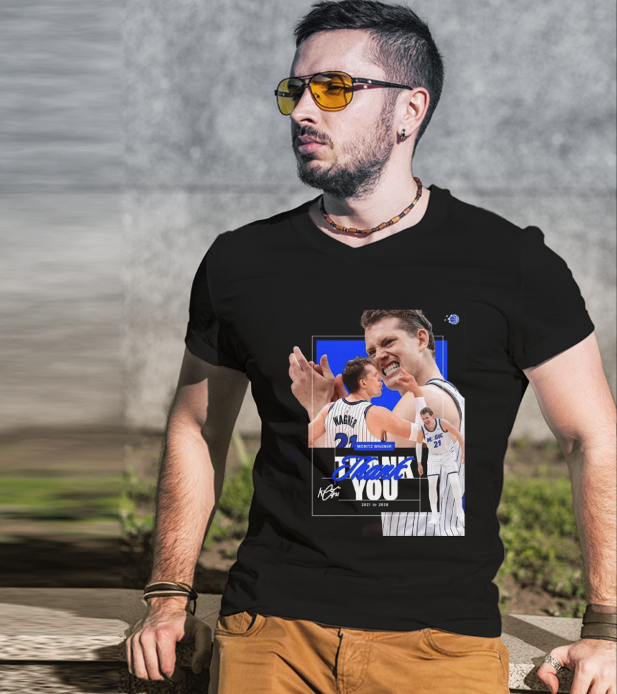Thank You Moritz Wagner Orlando 2021 To 2026 T-Shirt
