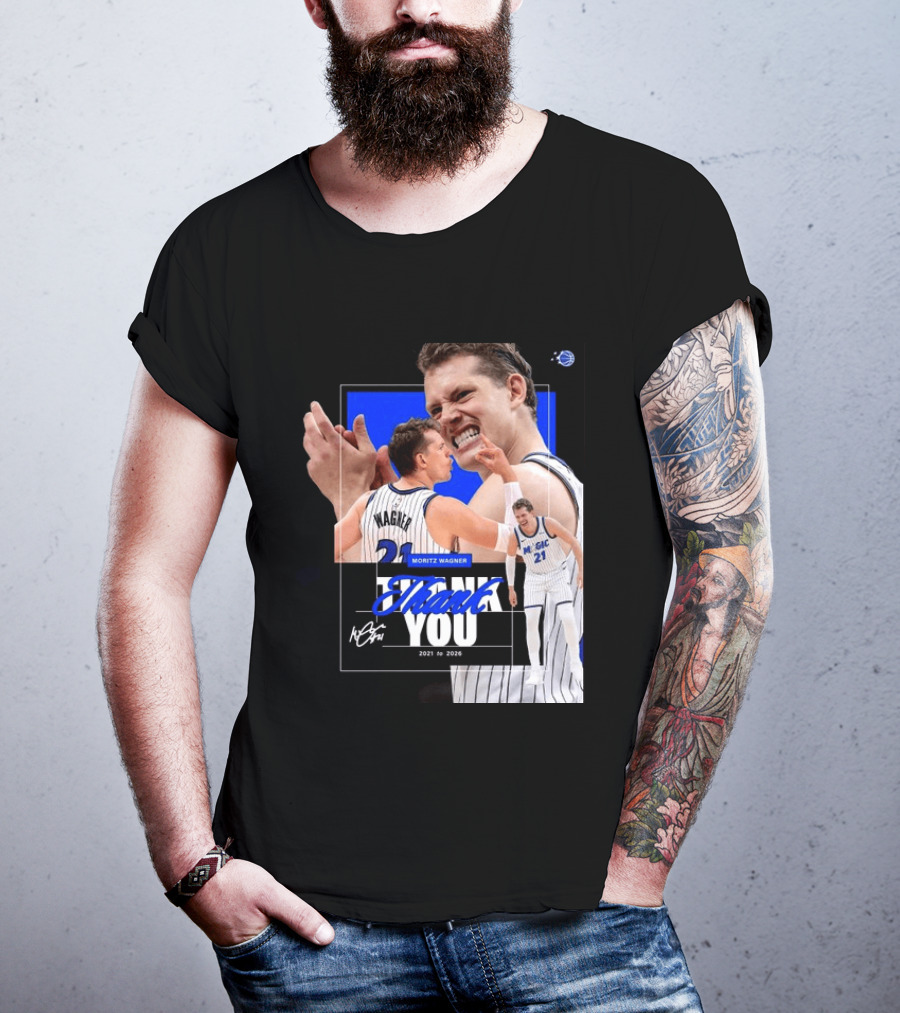 Thank You Moritz Wagner Orlando 2021 To 2026 T-Shirt