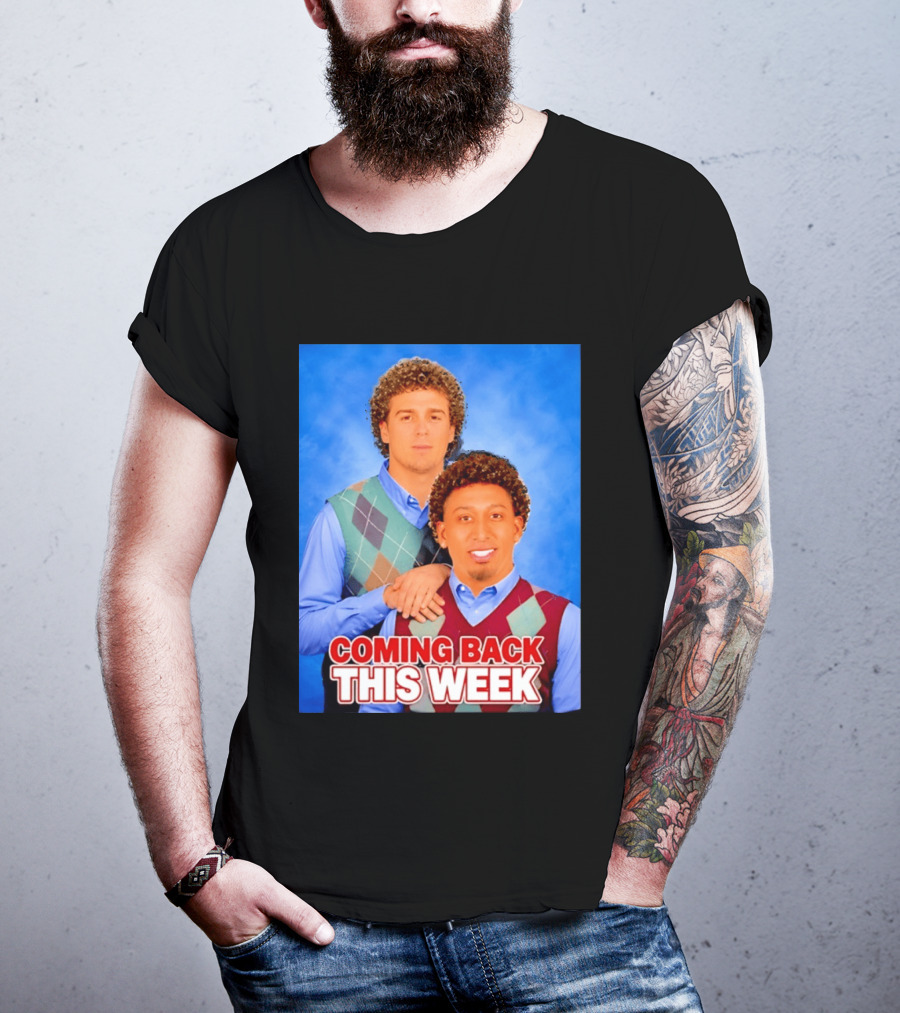 Edwin Diaz Kíke Hernandez Step Brothers Coming Back This Week T-Shirt