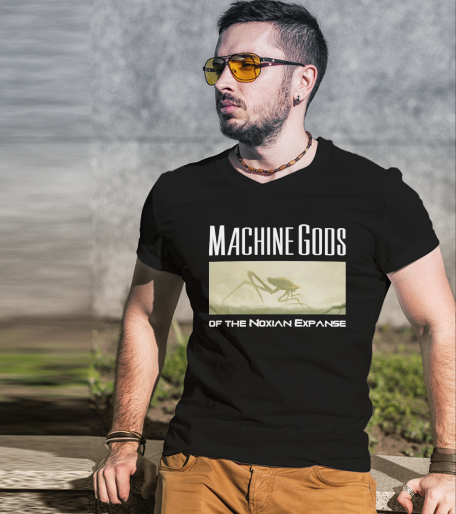 Machine Gods Noxian Expanse Sci Fi Creature T-Shirt