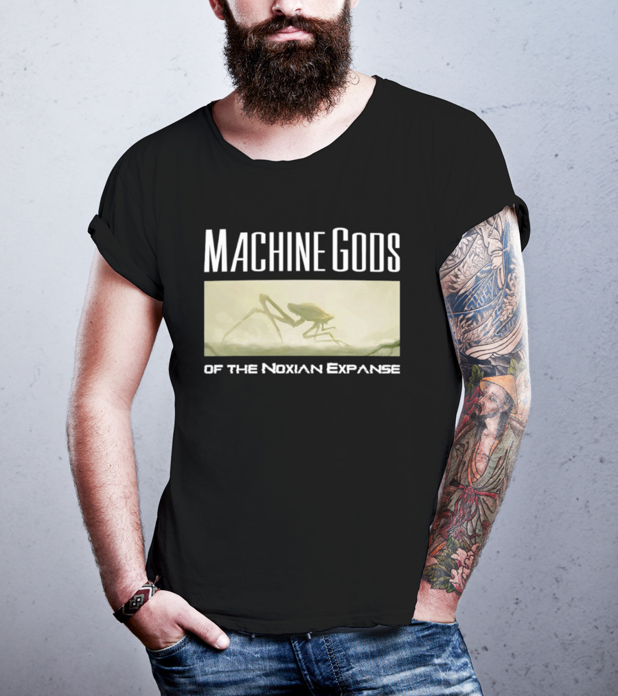 Machine Gods Noxian Expanse Sci Fi Creature T-Shirt