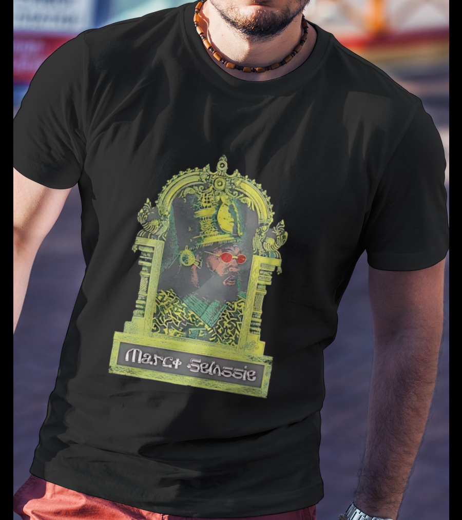Marcf Selassie Bootleg Rap Ornate T-Shirt