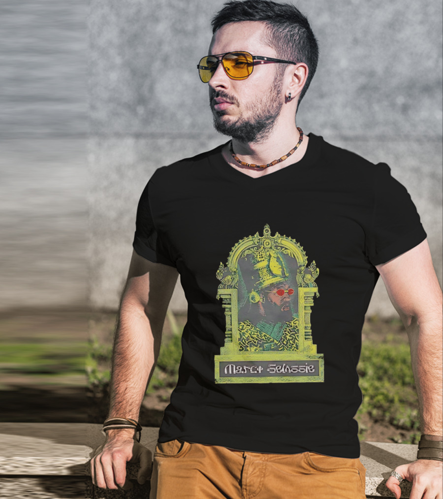 Marcf Selassie Bootleg Rap Ornate T-Shirt
