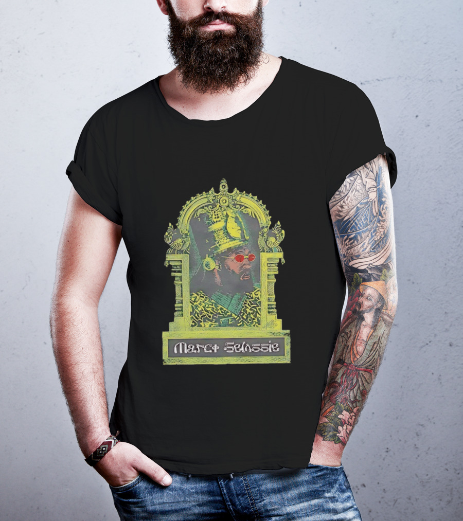 Marcf Selassie Bootleg Rap Ornate T-Shirt
