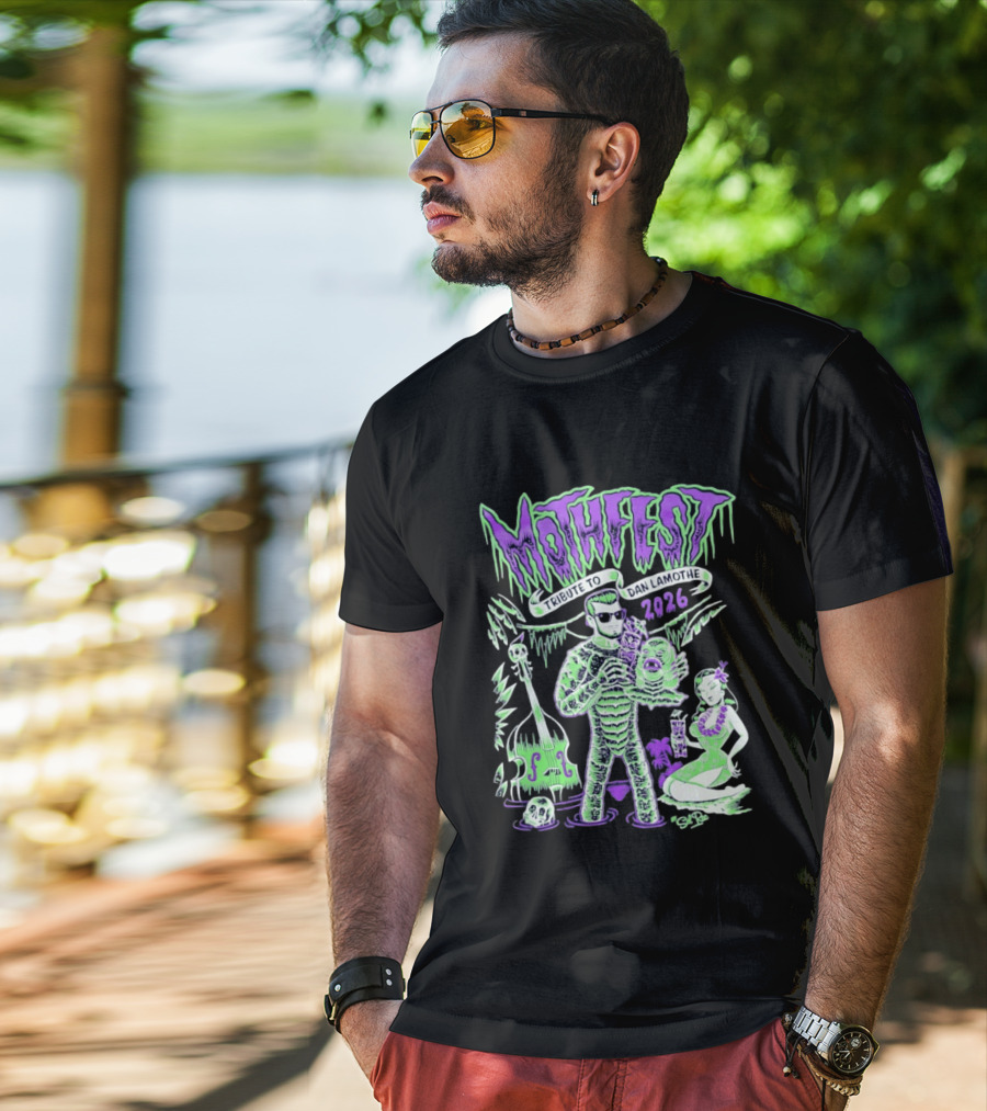 Mothfest Tribute To Dan Lamothe 2026 Creature T-Shirt