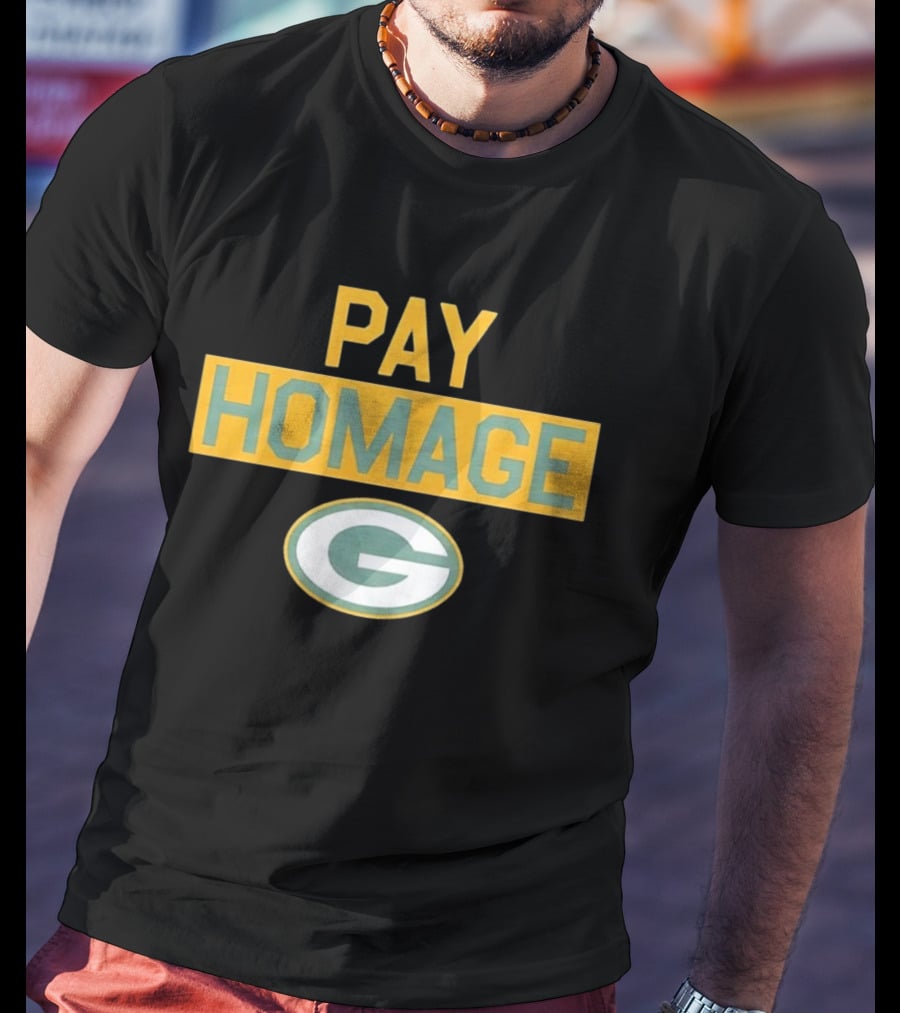 Green Bay Packers Pay Homage With Iconic G T-Shirt