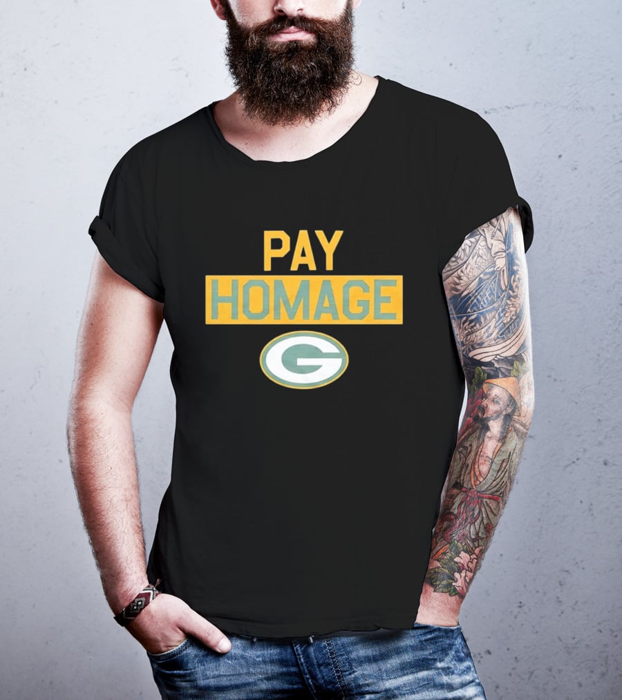 Green Bay Packers Pay Homage With Iconic G T-Shirt