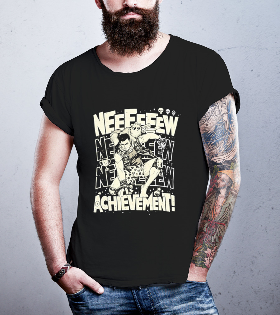 NEEEEW NEEEW NEEEW NEEEW ACHIEVEMENT Gaming Video Game Gamer T-Shirt