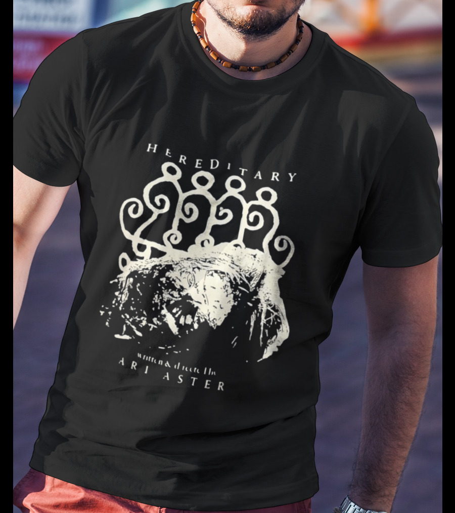 Hereditary Written And Directed By Ari Aster Spiral T-Shirt