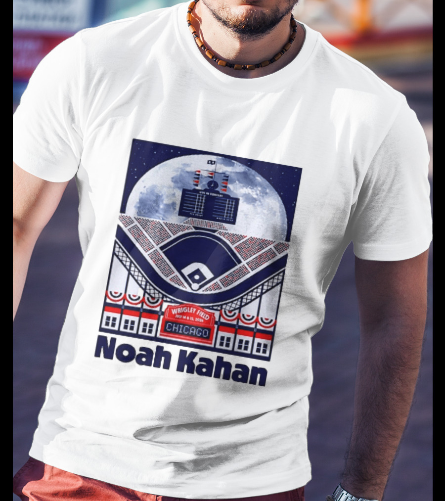 Noah Kahan Live In Concert Wrigley Field July 14 15 2023 Chicago T-Shirt